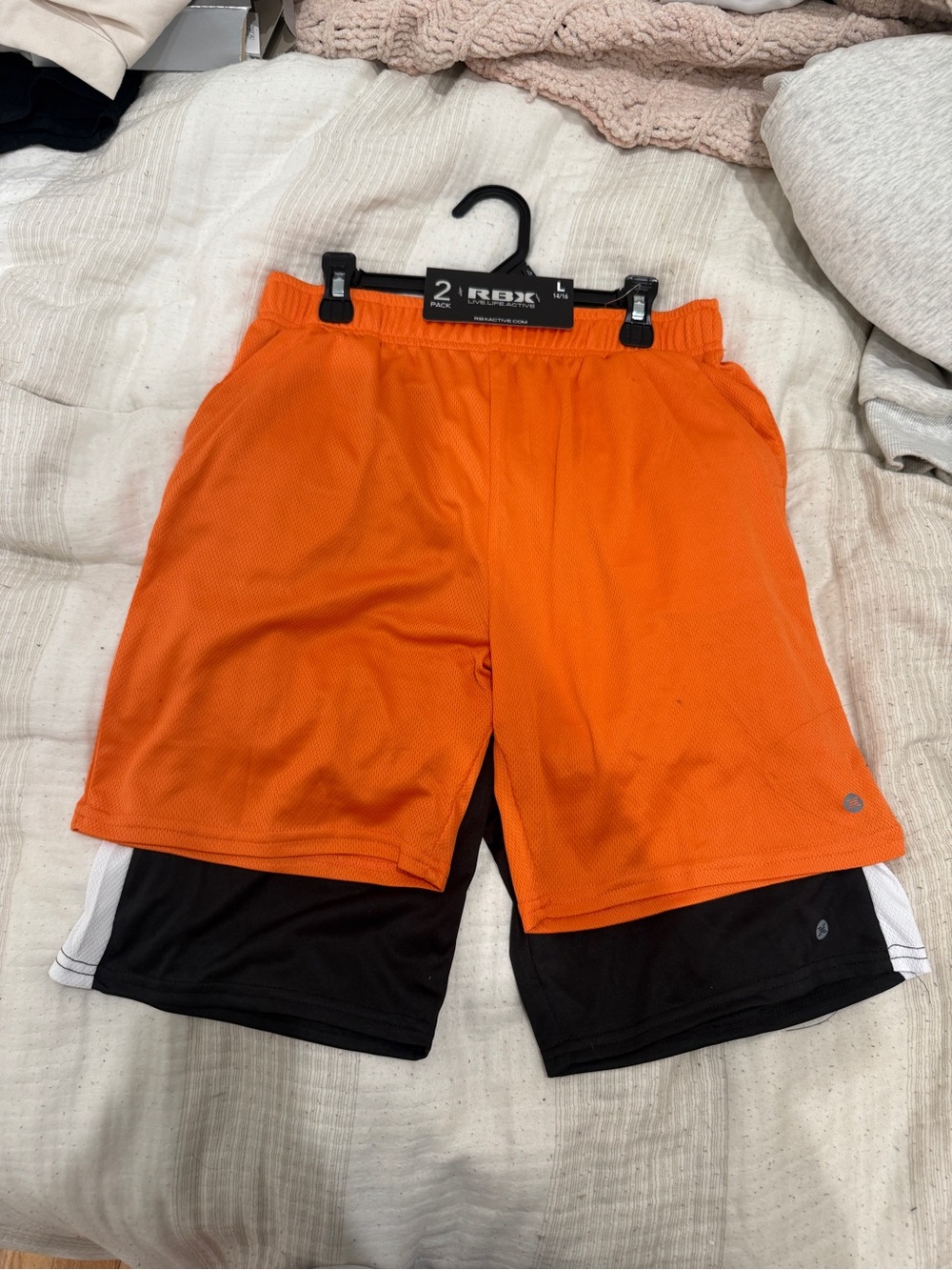 RBX boys two pack Athletic Shorts
